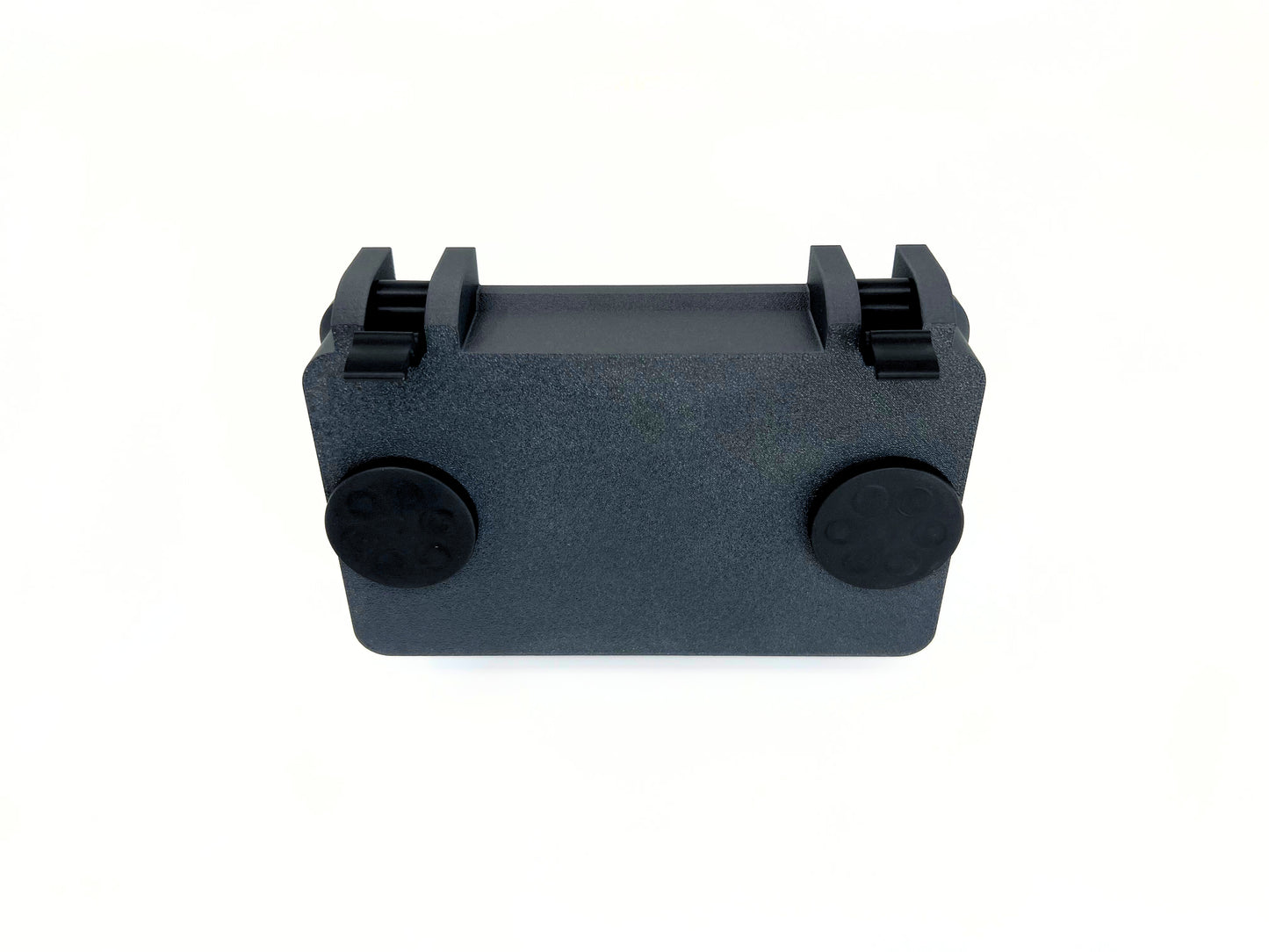 Magnetic feet of personal utility case