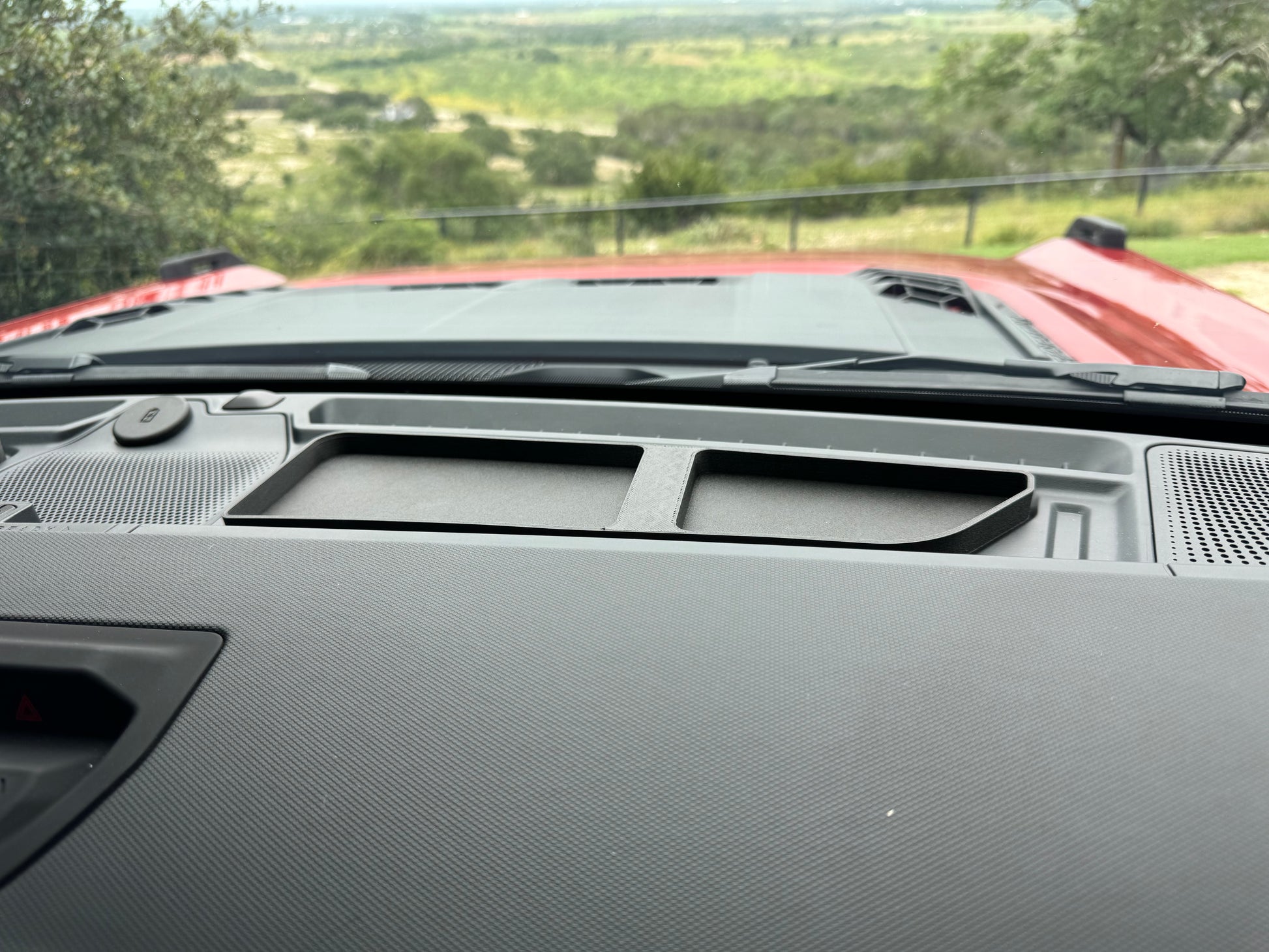 Passenger side insert for Ford Bronco dashboard accessory mat